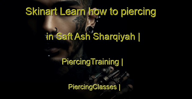 Skinart Learn how to piercing in Saft Ash Sharqiyah | PiercingTraining | PiercingClasses | SkinartTraining-Egypt